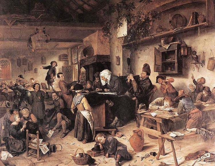 Jan Steen The Village School